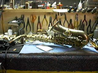 Gold Buescher Alto